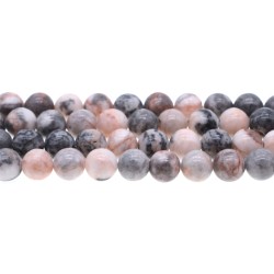 Pink Zebra Jasper - 6mm Pink Zebra Jasper - 6mm