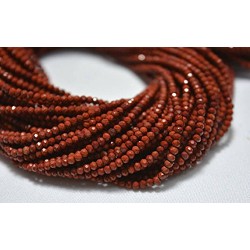 Red Jasper Faceted 3 mm Red Jasper Faceted 3 mm