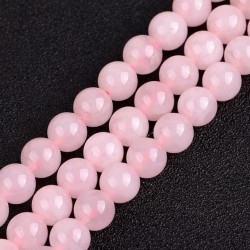 РОЗОВ КВАРЦ  - 6mm