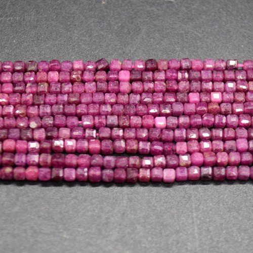 РУБИН ФАСЕТИРАН  КУБ  2,5 mm