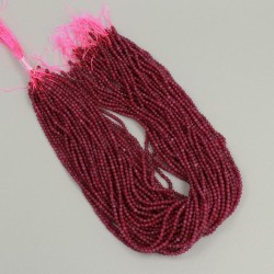 РУБИН ТЪМНО ЧЕРВЕН (ИНДИЙСКИ) ФАСЕТИРАН 3 мм