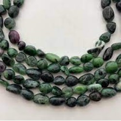Ruby Zoisite 5-8 mm Ruby Zoisite 5-8 mm