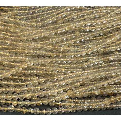 РУТИЛОВ КВАРЦ (венерини коси) 4 mm