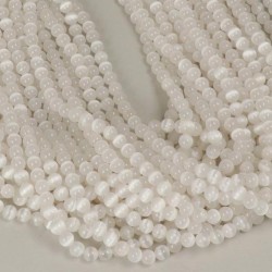Selenite Round Smooth 8mm Selenite Round Smooth 8mm