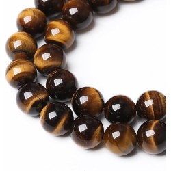 Tiger eye  - 8mm  Tiger eye  - 8mm