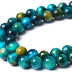 Tiger eye turquoise blue 6mm Tiger eye turquoise blue 6mm