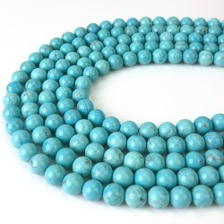 TURQUOISE BLUE NATURAL  8mm TURQUOISE BLUE NATURAL  8mm