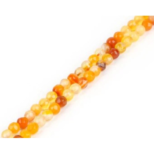 АХАТ ЖЪЛТ ФАСЕТИРАН 3мм