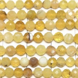 Yellow Opal Faceted 2,5 mm Yellow Opal Faceted 2,5 mm