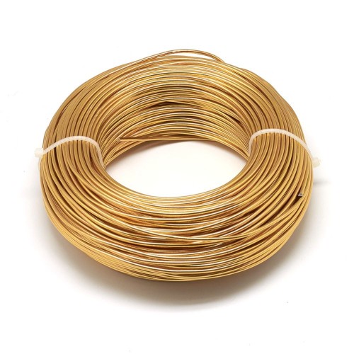 Aluminium Wire Gold 2 mm- 5 m coil