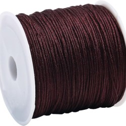 KNOTTING CORD DARK BROWN 0.7mm KNOTTING CORD DARK BROWN 0.7mm