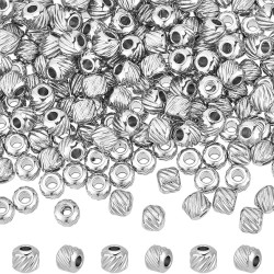 Stainless Steel Engraved Beads 2.5X3 mm 10 pcs. Stainless Steel Engraved Beads 2.5X3 mm 10 pcs.
