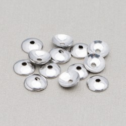 Bead Cap Fine Stainless Steel 316L 5 mm 50 pcs Bead Cap Fine Stainless Steel 316L 5 mm 50 pcs