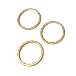 Ring 45 mm Stainless Steel 316L Gold Foiled Ring 45 mm Stainless Steel 316L Gold Foiled