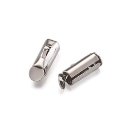 Накрайник ТРЪБА Мини Неръждаема стомана 6X4 mm 2бр. Накрайник ТРЪБА Мини Неръждаема стомана 6X4 mm 2бр.