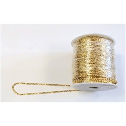 Stainless Steel Chain Flat- 3 mm Gold Colour