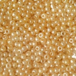 ROUND ROCAILLES  11/0 Dark Cream Luster 47112 ROUND ROCAILLES  11/0 Dark Cream Luster 47112