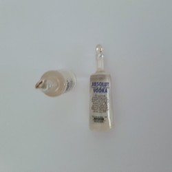 Vodka Bottle Pendant 3D Vodka Bottle Pendant 3D