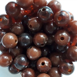Acrylic Beads Round 10mm dark brown Acrylic Beads Round 10mm dark brown