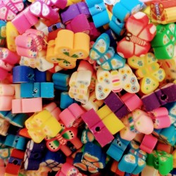 BUTTERFLY BEADS 10 pcs. Random Mix BUTTERFLY BEADS 10 pcs. Random Mix