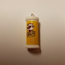 Chips Box Pendant Yellow Chips Box Pendant Yellow
