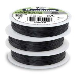 BEADALON 7STRD .018 BLACK 30FT BEADALON 7STRD .018 BLACK 30FT