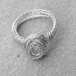 Stainless Steel TWIST  Wire 316L 18 Ga 5yd Stainless Steel TWIST  Wire 316L 18 Ga 5yd