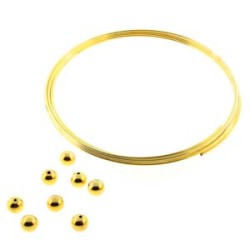G/P MEMORY WIRE 2.25IN 12 TURNS + 5MM ENDCAPS 8/BG G/P MEMORY WIRE 2.25IN 12 TURNS + 5MM ENDCAPS 8/BG