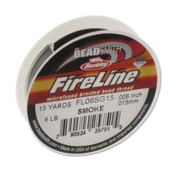 FIRELINE SMOKE- 6lb- 0.15mm -13.6m  (15yd)  FIRELINE SMOKE- 6lb- 0.15mm -13.6m  (15yd)