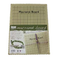 BEADSMITH MACRAME BOARD LARGE - 11.5 X 15.5 IN (29cmX 39cm) BEADSMITH MACRAME BOARD LARGE - 11.5 X 15.5 IN (29cmX 39cm)