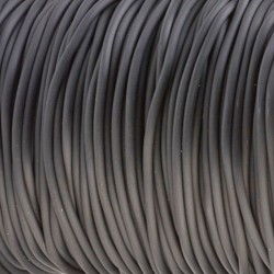 3 MM ROUND RUBBER CORD BLACK 3 MM ROUND RUBBER CORD BLACK