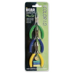 3 PIECE MINI THE BEADSMITH PLIER SET 3 PIECE MINI THE BEADSMITH PLIER SET