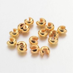 СТОПЕР 4mm позлатен - 10бр СТОПЕР 4mm позлатен - 10бр