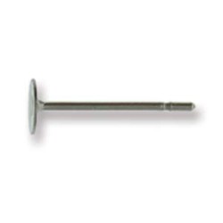 EARRING POSTS 4 mm Stainless Steel 10 pcs. EARRING POSTS 4 mm Stainless Steel 10 pcs.