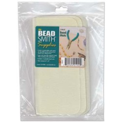 BEAD MAT 2PC -8 X 8 in(21X21cm)CREAM COLOR BEAD MAT 2PC -8 X 8 in(21X21cm)CREAM COLOR