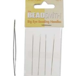 Big Eye Beading Needles, 2.125 in (5.5 cm), 4 pc  Big Eye Beading Needles, 2.125 in (5.5 cm), 4 pc