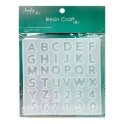 Silicone ALPHABET MOLD Silicone ALPHABET MOLD
