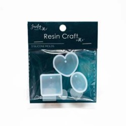 Silicone Mold Set - Square , Heart, Oval Silicone Mold Set - Square , Heart, Oval