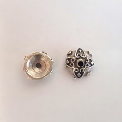 Zamak Bead Cap 10mm Zamak Bead Cap 10mm