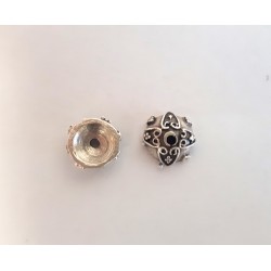 Zamak Bead Cap 10mm Zamak Bead Cap 10mm