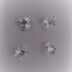 Bead Cap 12mm Silver Plated 10 pcs. Bead Cap 12mm Silver Plated 10 pcs.