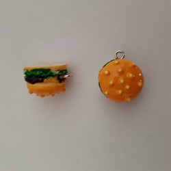 Large Hamburger Pendant Large Hamburger Pendant