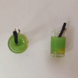 Green Juice  Glass With Straw Green Juice  Glass With Straw