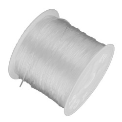 Elastic Floss Lycra 0,45mm (transparent) 10 m Elastic Floss Lycra 0,45mm (transparent) 10 m