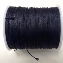 CORD WITH NYLON CORE- BLACK 0.7mm CORD WITH NYLON CORE- BLACK 0.7mm