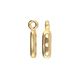 ZAKROS BEAD ENDING 8/0 3X12.5 mm GOLD PLATED ZAKROS BEAD ENDING 8/0 3X12.5 mm GOLD PLATED