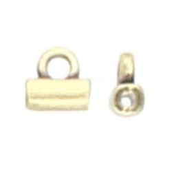 SOROS TILA BEAD ENDING 5.2X5 mm BRASS ANTIQUE SOROS TILA BEAD ENDING 5.2X5 mm BRASS ANTIQUE