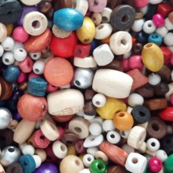 WOODEN BEAD MIX WOODEN BEAD MIX
