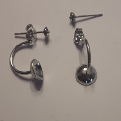 EARRING BASES  Stainless Steel EARRING BASES  Stainless Steel