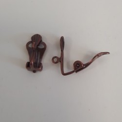 Ear Clips Copper Plated Ear Clips Copper Plated